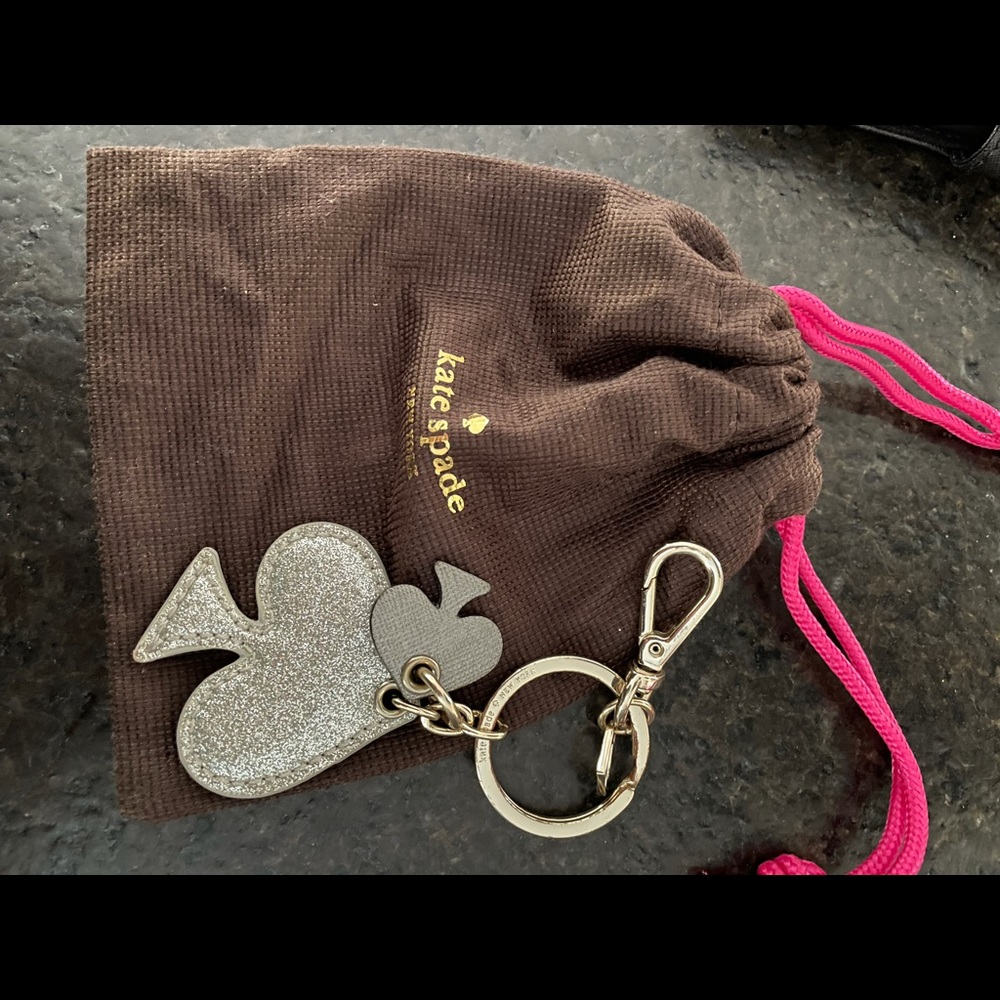 Kate spade keychain with bag